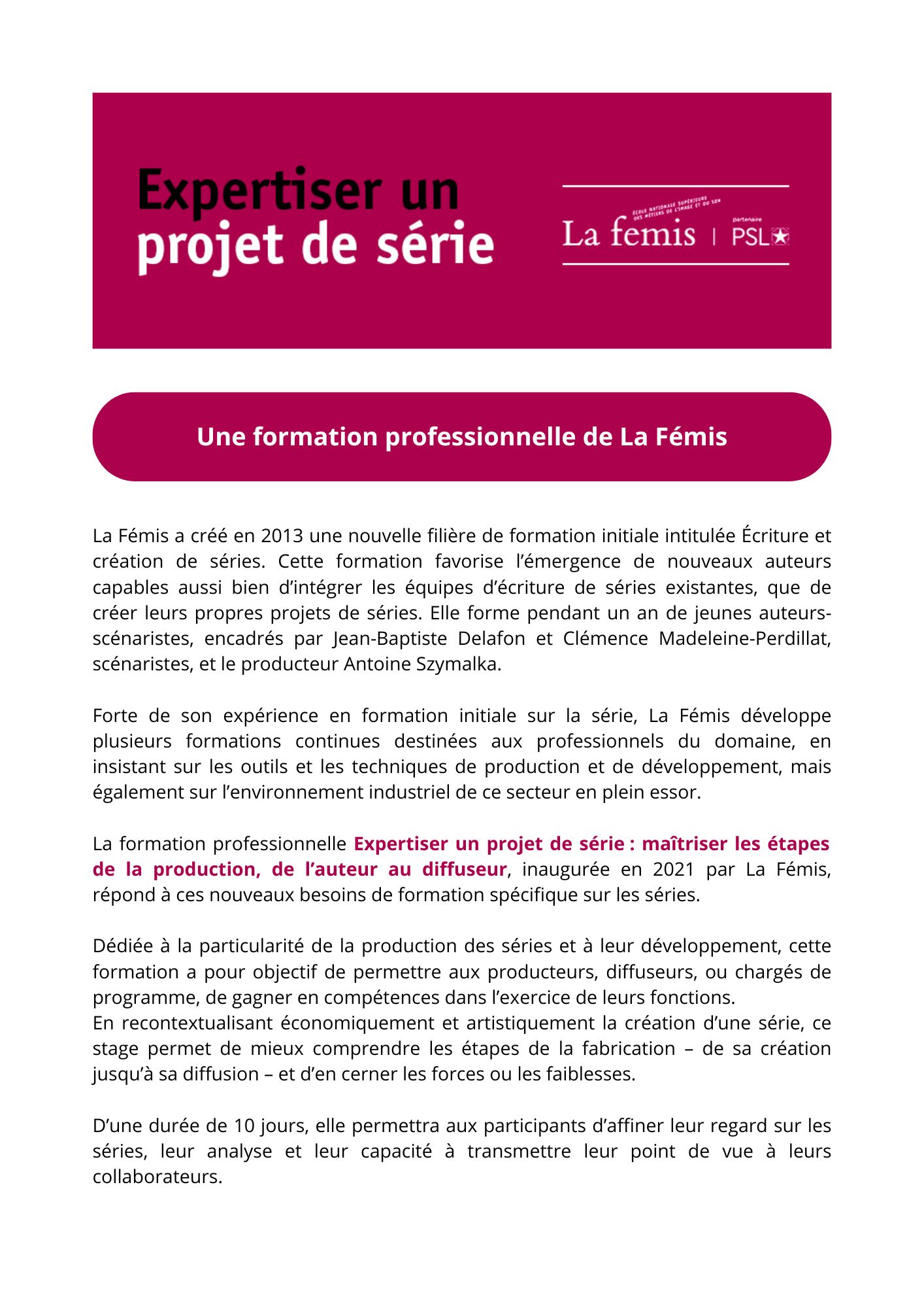 BROCHURE